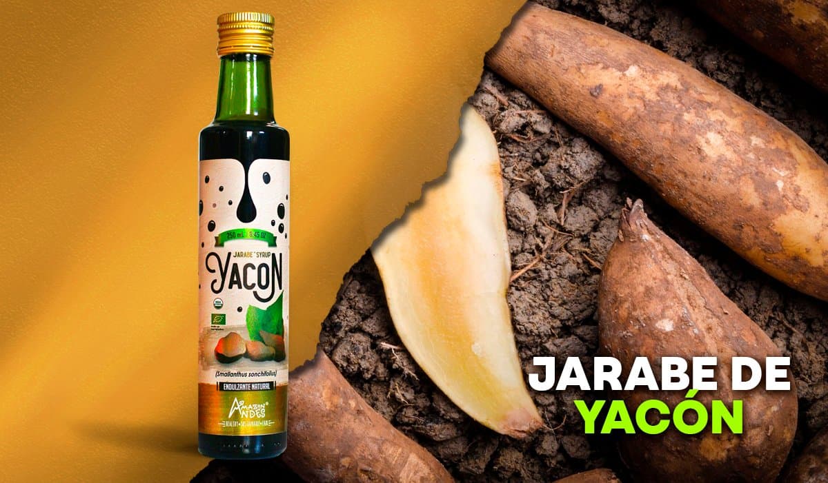 Jarabe o miel de yacon – Beneficios, usos, alto contenido de FOS