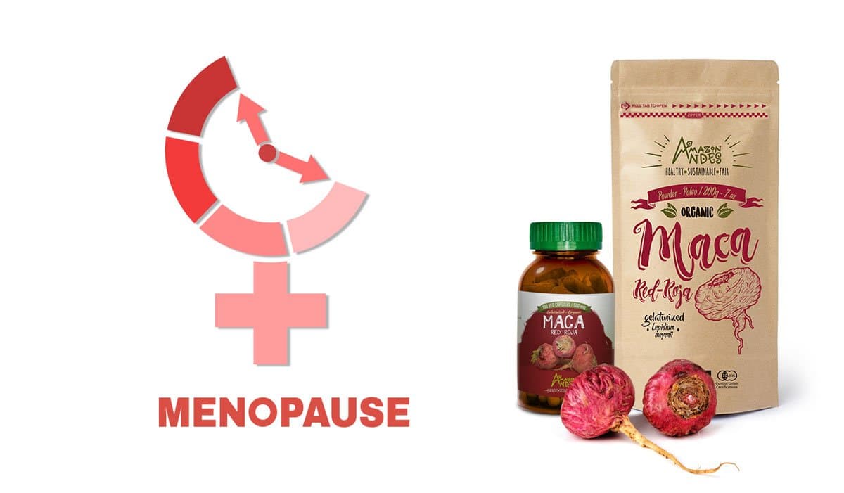 RED MACA CAPSULES: HELP IN MENOPAUSE AND IMPROVEMENT OF LIBIDO